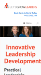 Mobile Screenshot of letsgrowleaders.com